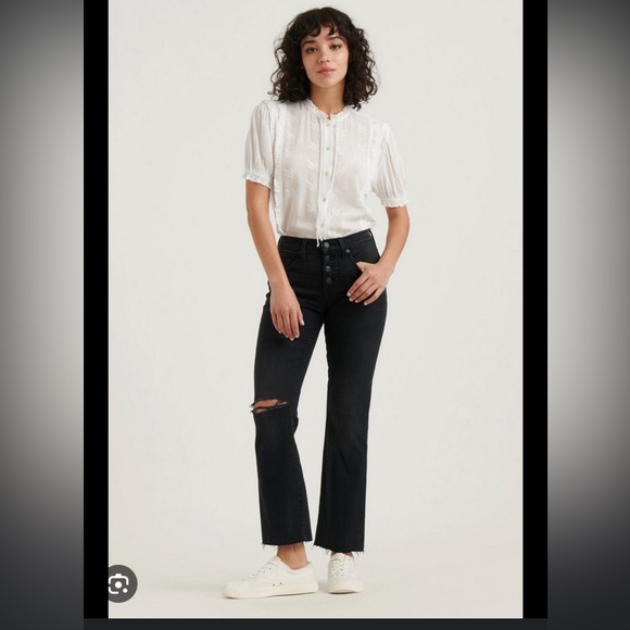 Lucky Jeans mid rise crop mini boot - Picture 1 of 5